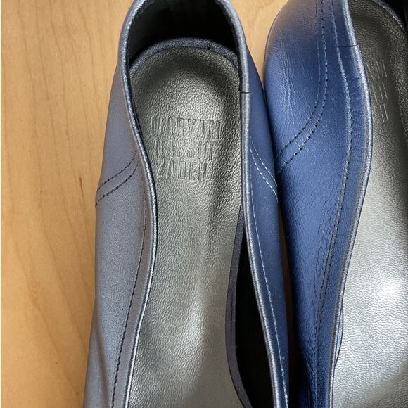 Maryam Nassir‎ Zadeh Women's Serafina Flat Metallic Lavendar Round Toe Flat EU41 - Picture 6 of 7